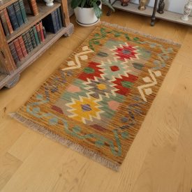 Kilim wełniany 59x91 – ręcznie tkany