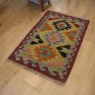 Ręcznie tkany kilim 64x93 – z Afganistanu