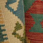 Ręcznie tkany kilim 61x89 – z wełny, z Afganistanu
