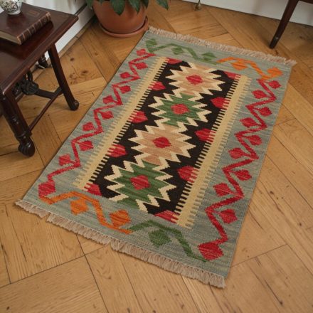 Autentyczny kilim 64x92 – z wełny, z Afganistanu