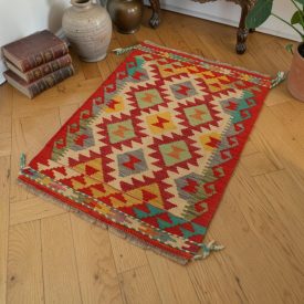 Dywan kilim Maimana 64x87 – z Afganistanu, autentyczny