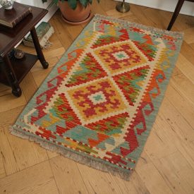 Dywan kilim Chobi 59x90 – ręcznie tkany z Afganistanu