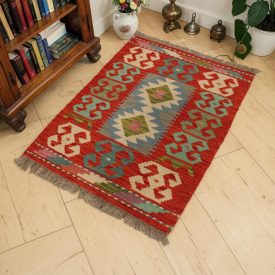 Dywan kilim Chobi 62x85 – ręcznie tkany z wełny