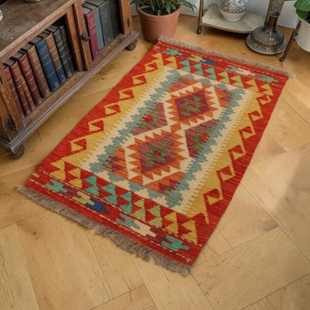 Dywan kilim Maimana 64x96 – z wełny, z Afganistanu