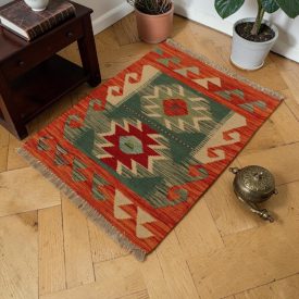 Kilim Afgański Chobi 61x81 – ręcznie tkany z wełny