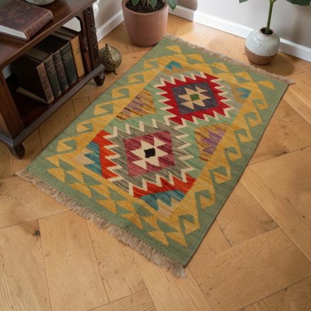 Etniczny dywan kilim Chobi 63x94 – z wełny, z Afganistanu