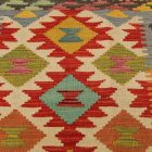 Ręcznie tkany kilim 60x90 – z wełny, z Afganistanu