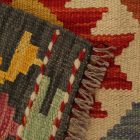 Ręcznie tkany kilim 60x90 – z wełny, z Afganistanu