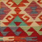 Etniczny dywan kilim Chobi 62x87 – ręcznie tkany z wełny