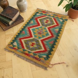 Dywan kilim Chobi 62x99 – z wełny, z Afganistanu