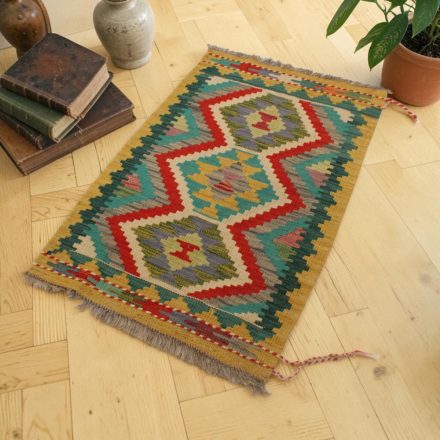 Dywan kilim Chobi 62x99 – z wełny, z Afganistanu