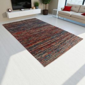   Dywan wełniany Gabbeh 198x290 ręcznie wiązany nowoczesny dywan do salonu