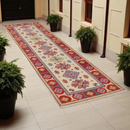 Kazak chodnik dywanowy 83x300 ręcznie wiązany dywan orientalny