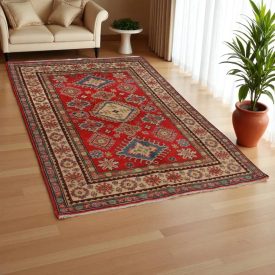 Dywan Kazak 118x178 ręcznie wiązany dywan orientalny