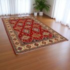 Dywan Kazak 184x274 ręcznie wiązany orientalny dywan do salonu