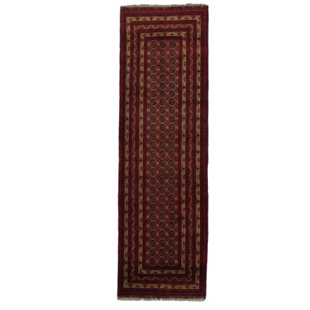 Chodnik dywanowy afgański 90x290 orientalny dywan do przedpokoju
