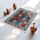Dywan jedwabny bambusowy SUPERIOR 70x110 elegancki turecki dywan