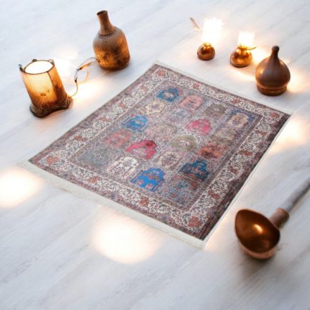 Dywan jedwabny bambusowy 70x110 elegancki turecki dywan