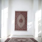Dywan jedwabny bambusowy SUPERIOR 70x110 elegancki turecki dywan
