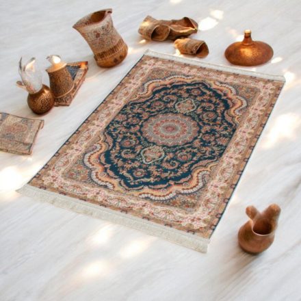 Jedwabny dywan tkany maszynowo ROYAL 70x110 cienki turecki dywan