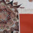 Jedwabny dywan tkany maszynowo ROYAL 70x110 cienki turecki dywan