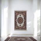 Jedwabny dywan tkany maszynowo ROYAL 70x110 cienki turecki dywan