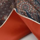 Jedwabny dywan tkany maszynowo ROYAL 70x110 cienki turecki dywan
