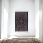 Jedwabny dywan tkany maszynowo ROYAL 70x110 cienki turecki dywan