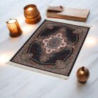 Jedwabny dywan tkany maszynowo ROYAL 70x110 cienki turecki dywan