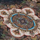 Jedwabny dywan tkany maszynowo ROYAL 70x110 cienki turecki dywan