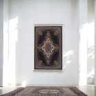 Jedwabny dywan tkany maszynowo ROYAL 70x110 cienki turecki dywan