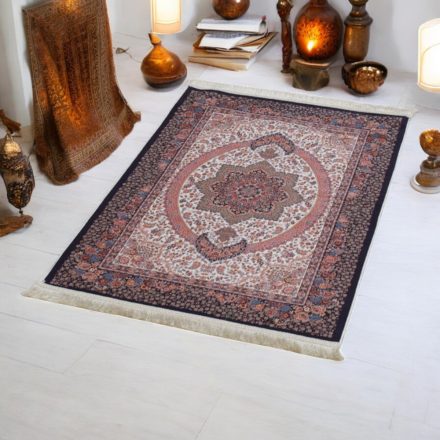 Jedwabny dywan tkany maszynowo ROYAL 70x110 cienki turecki dywan