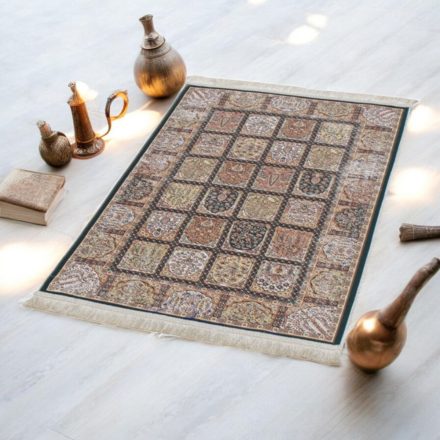 Jedwabny dywan tkany maszynowo ROYAL 70x110 cienki turecki dywan