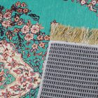 Jedwabny dywan tkany maszynowo SILKEN 70x110 akrylowy dywan turecki