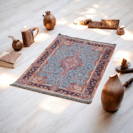 Jedwabny dywan tkany maszynowo SILKEN 70x110 akrylowy dywan turecki