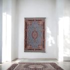 Jedwabny dywan tkany maszynowo SILKEN 70x110 akrylowy dywan turecki