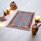 Jedwabny dywan tkany maszynowo SILKEN 70x110 akrylowy dywan turecki