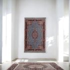 Jedwabny dywan tkany maszynowo SILKEN 70x110 akrylowy dywan turecki