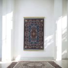 Jedwabny dywan tkany maszynowo SILKEN 70x110 akrylowy dywan turecki