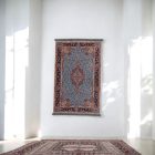 Jedwabny dywan tkany maszynowo SILKEN 70x110 akrylowy dywan turecki