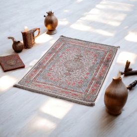   Jedwabny dywan tkany maszynowo SILKEN 70x110 akrylowy dywan turecki