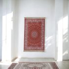Jedwabny dywan tkany maszynowo SILKEN 70x110 akrylowy dywan turecki