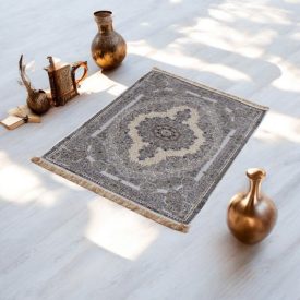   Jedwabny dywan tkany maszynowo SILKEN 70x110 akrylowy dywan turecki