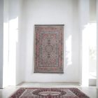 Jedwabny dywan tkany maszynowo SILKEN 70x110 akrylowy dywan turecki