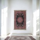 Jedwabny dywan tkany maszynowo SILKEN 70x110 akrylowy dywan turecki