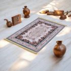 Jedwabny dywan tkany maszynowo SILKEN 70x110 akrylowy dywan turecki