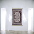 Jedwabny dywan tkany maszynowo SILKEN 70x110 akrylowy dywan turecki