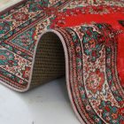 Jedwabny dywan tkany maszynowo SILKEN 70x110 akrylowy dywan turecki
