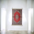 Jedwabny dywan tkany maszynowo SILKEN 70x110 akrylowy dywan turecki