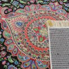 Jedwabny dywan tkany maszynowo SILKEN 70x110 akrylowy dywan turecki